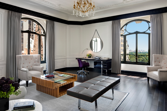En Nueva York puedes conocer la nueva suite Bentley del hotel St. Regis. Para los apasionados del mundo del motor. © Starwood Hotels